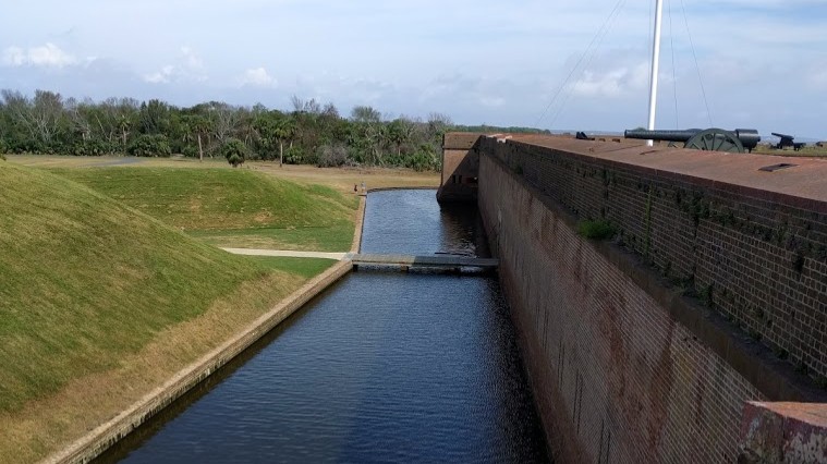 Fort Pulaski National Monument Moat