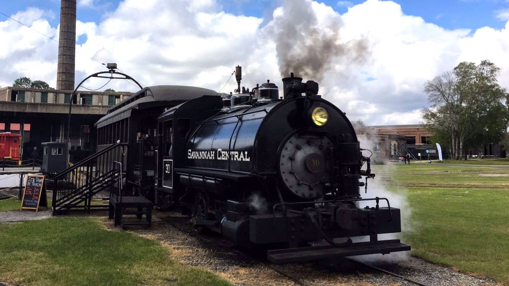 Georgia Railroad museum in Savannah