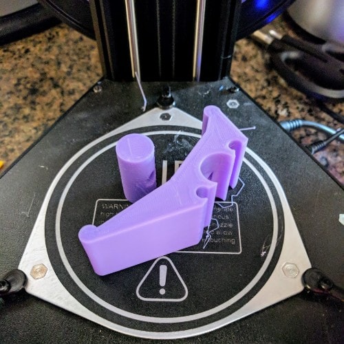 Printing a clamp