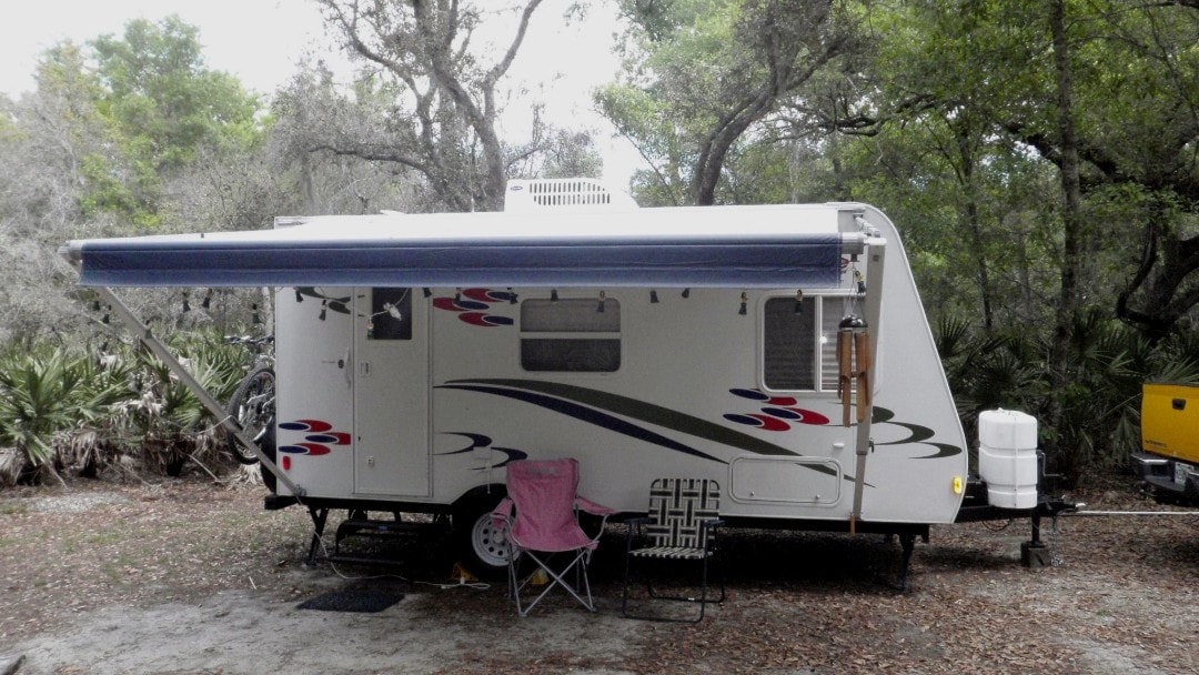 Hanging out at Lake Kissimmee State Park