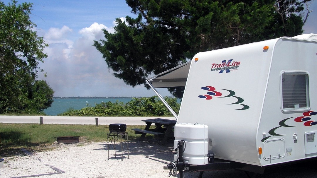 Sebastian Inlet State Park almost beach camping