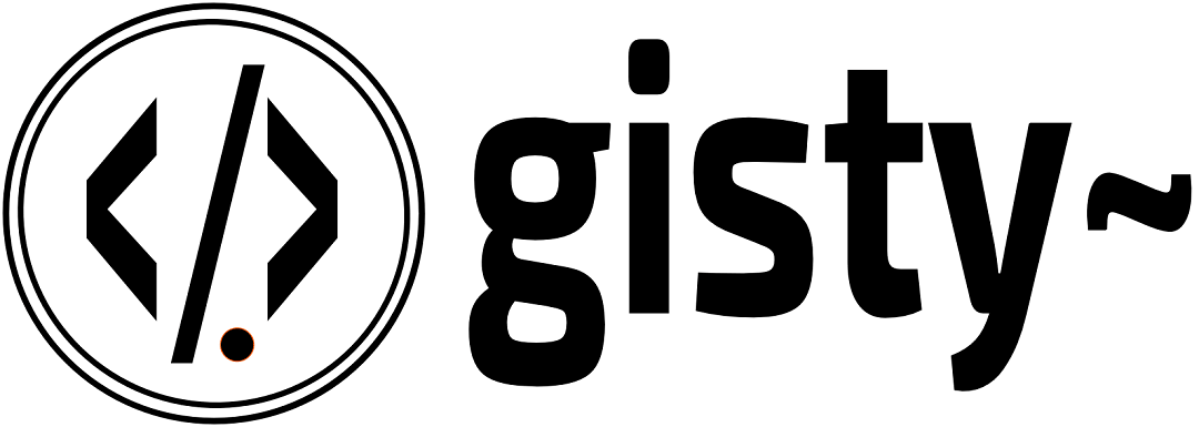 gisty~ logo